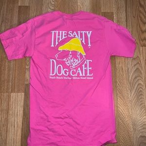 The Salty Dog Cafe Pink Tee
